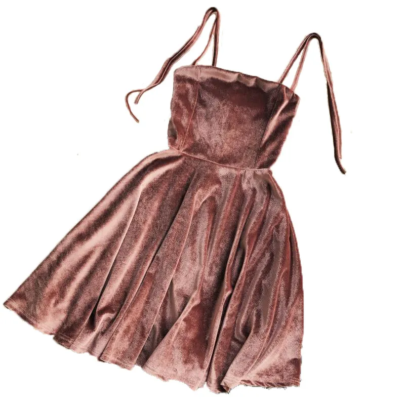 [ @michaela.lee1] "CHIC SEXY SUSPENDER" DRESS K061901