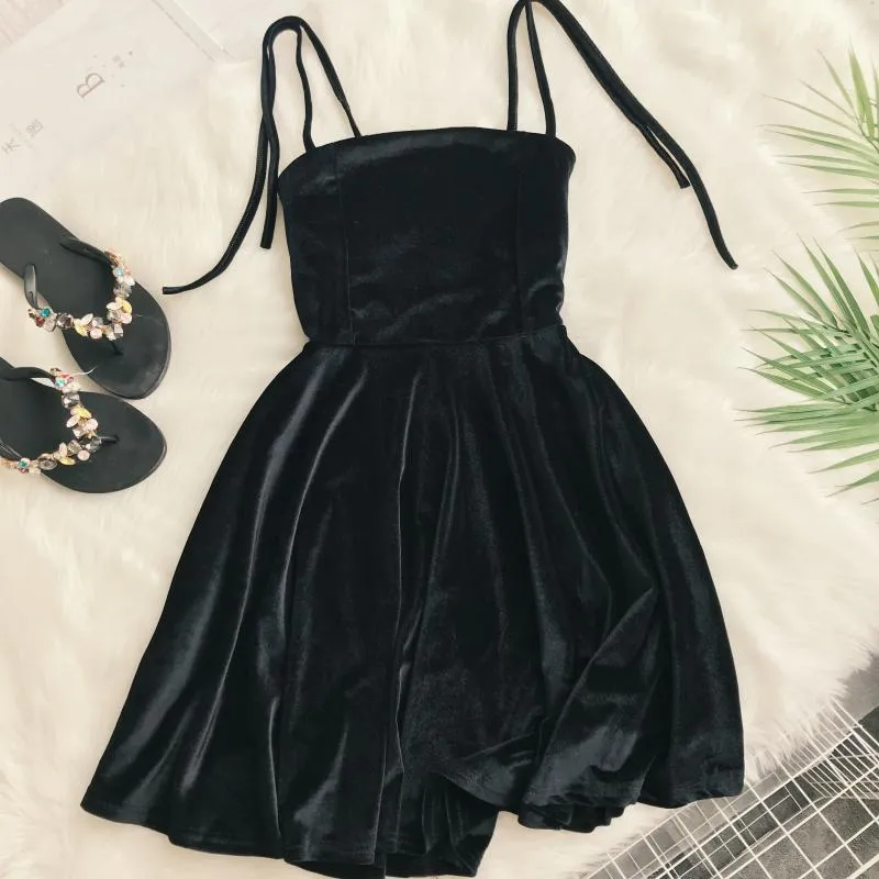 [ @michaela.lee1] "CHIC SEXY SUSPENDER" DRESS K061901