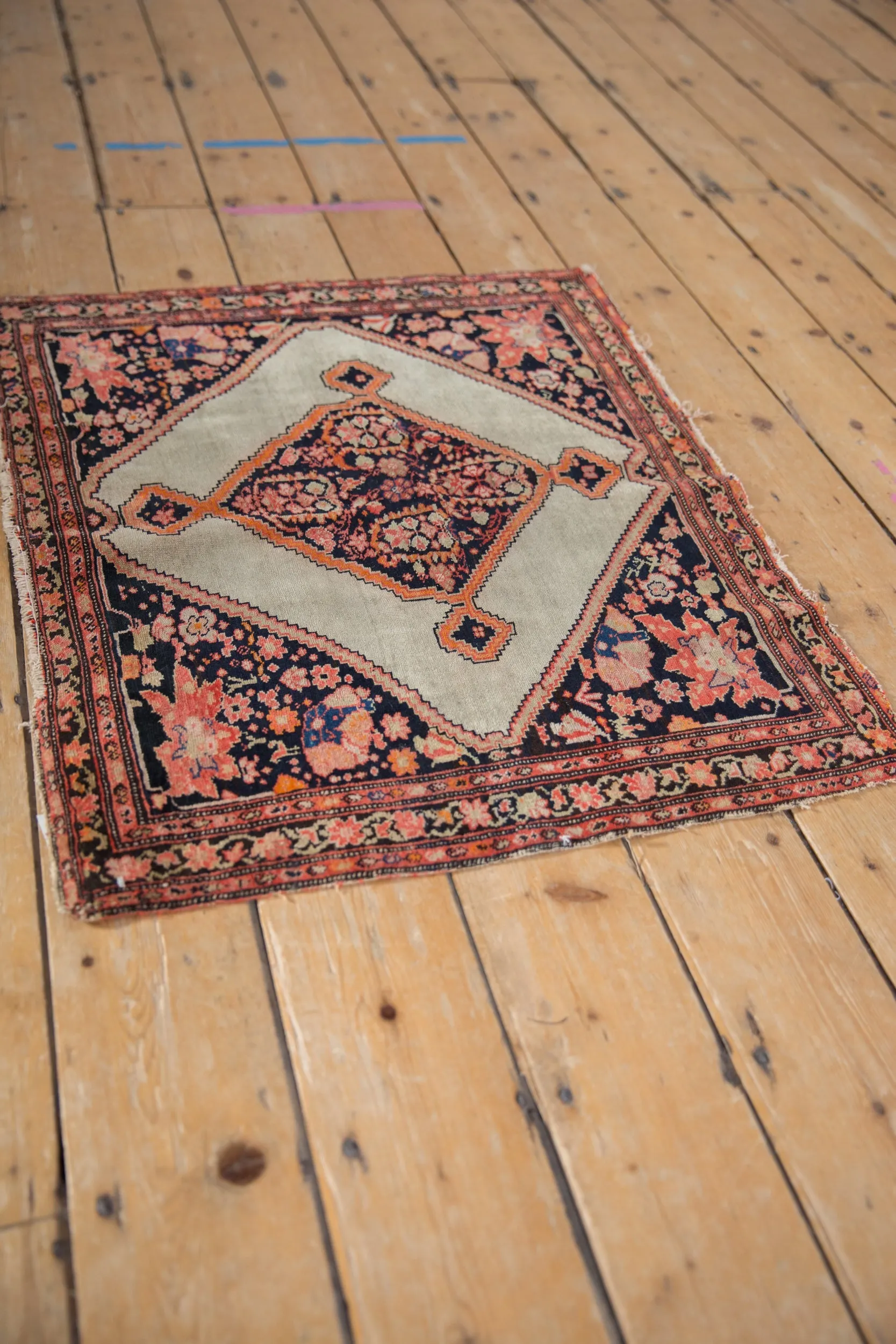 2.5x3 Antique Fine Malayer Square Rug