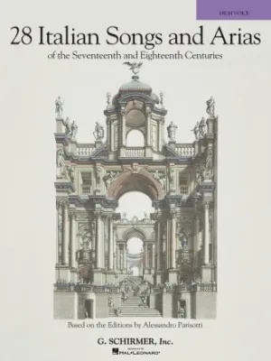 28 Italian Songs & Arias of the 17th & 18th Centuries (High Voice, Book only)