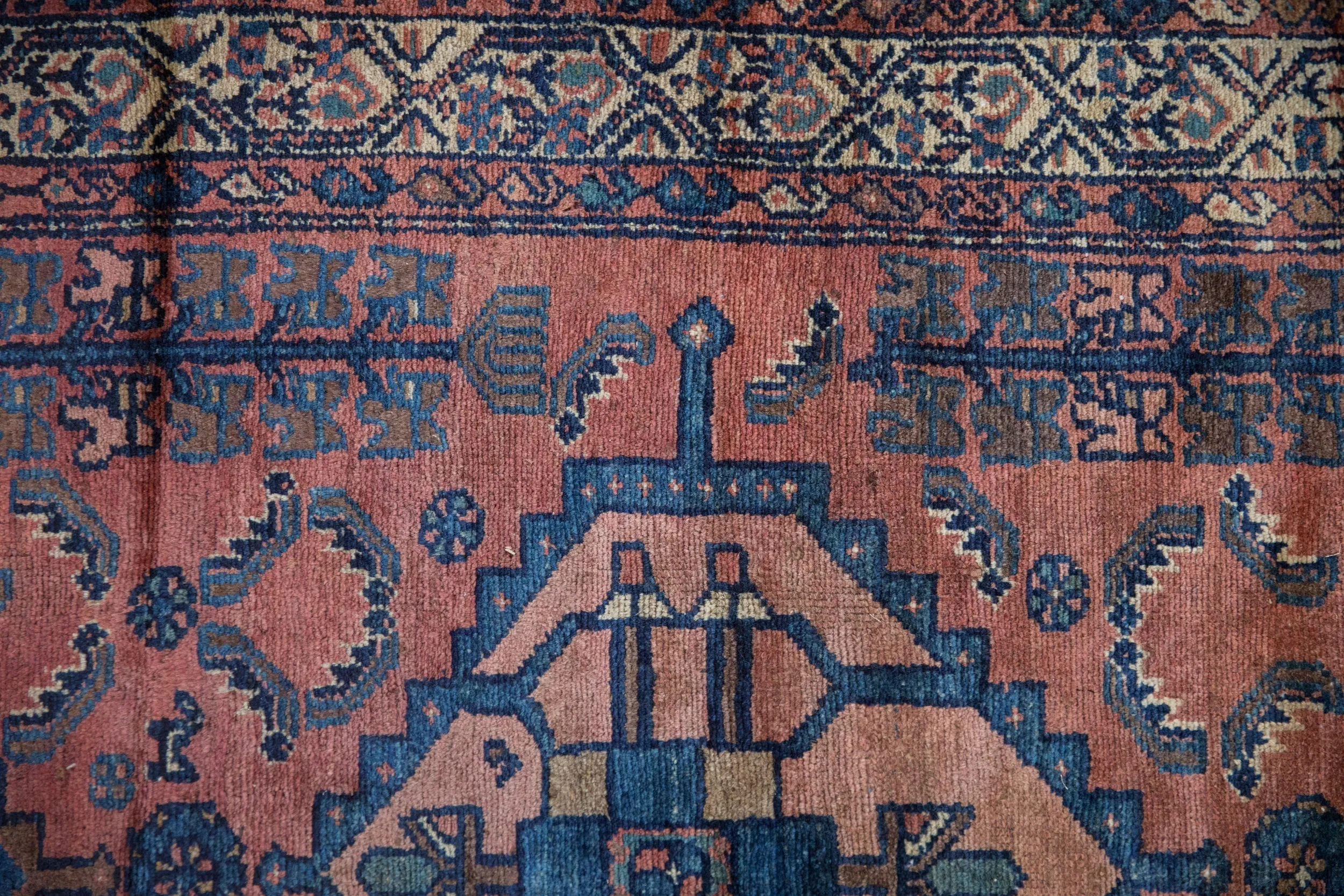 3x6 Antique Fine Borchalou Rug Runner
