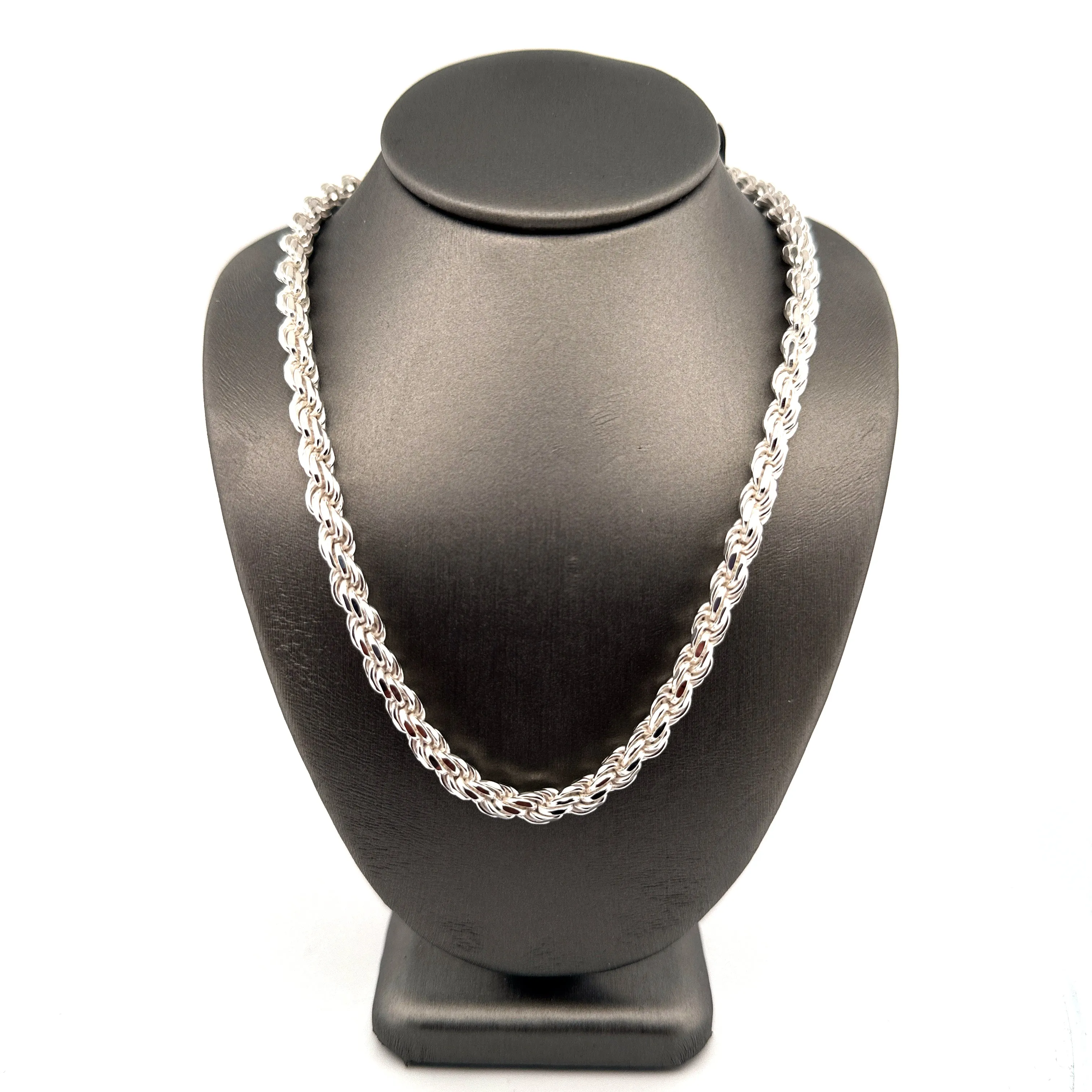 6MM Sterling Rope Chain 22inches