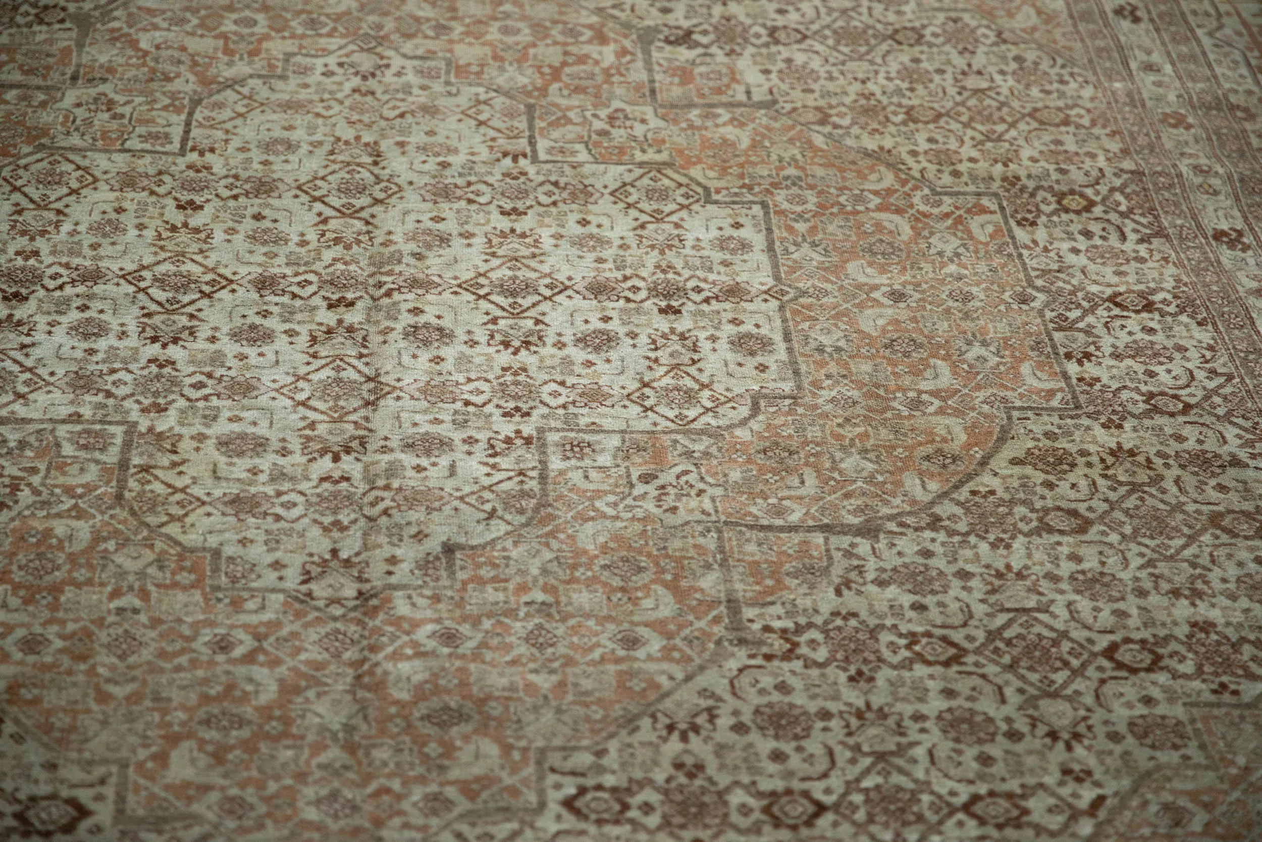 9.5x12 Antique Fine Tabriz Carpet