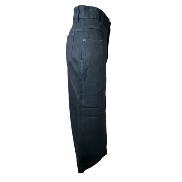 A LOVES A (Dillards) Black Denim Midi Skirts, Two Available Both Size 27.