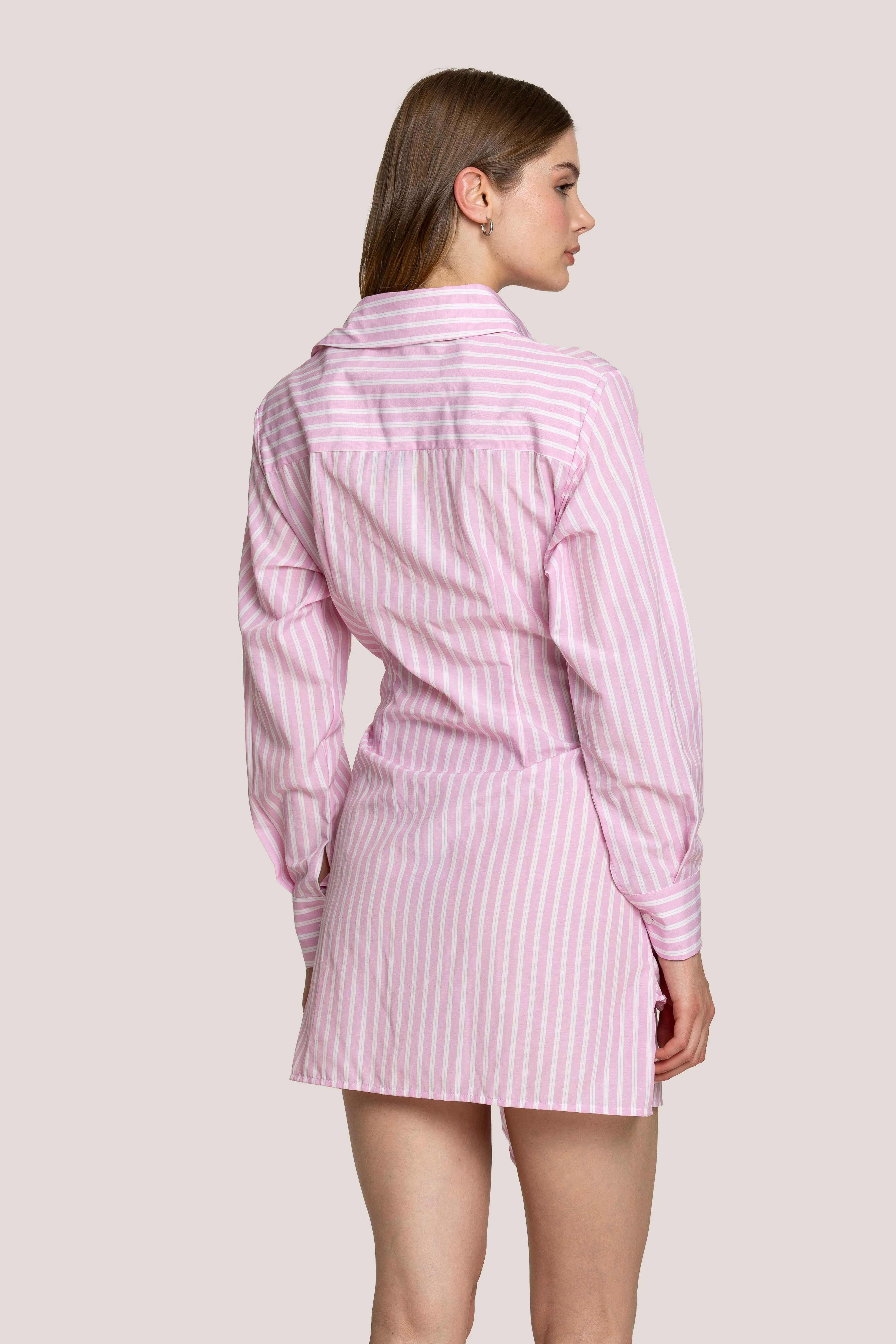 ABITO CAMICIA NODO VERTICAL LINES