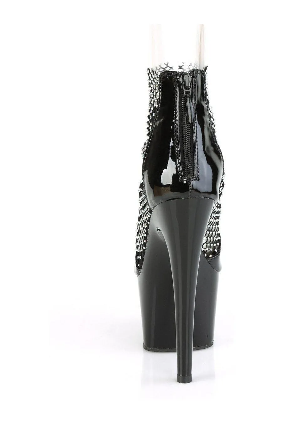 ADORE-765RM Sandal | Black Patent