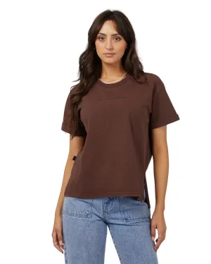 All About Eve - Washed Tee - Brown