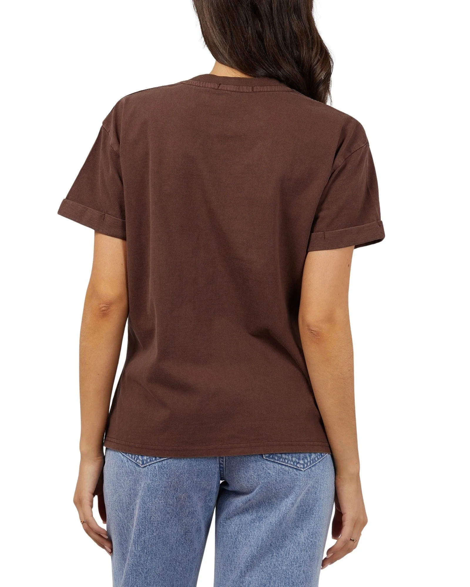 All About Eve - Washed Tee - Brown