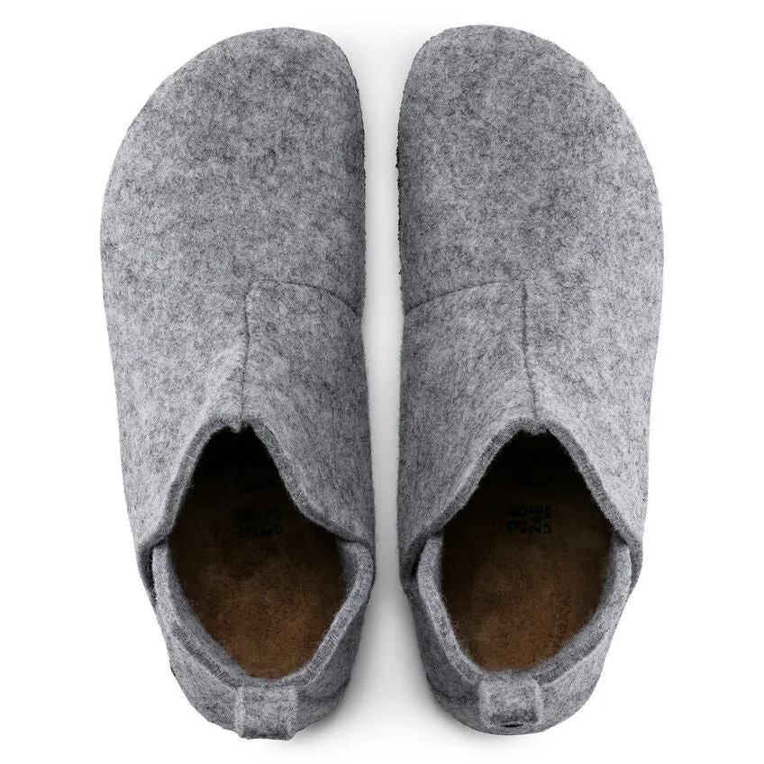 'Andermatt' women's home slipper - grey