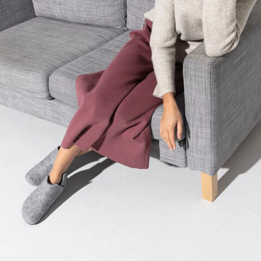 'Andermatt' women's home slipper - grey
