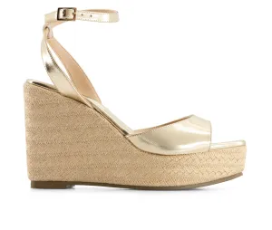 Andrea Women's High Wedge Heel Ankle Strap Sandals 69997
