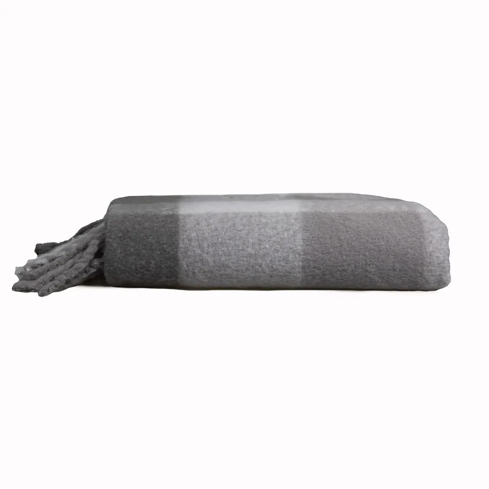 ARDOR BOUDOIR SIGRID THROW RUG - GREY