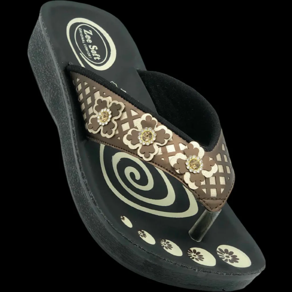 ARSFT Women's PU Soft Slippers - Article 3801