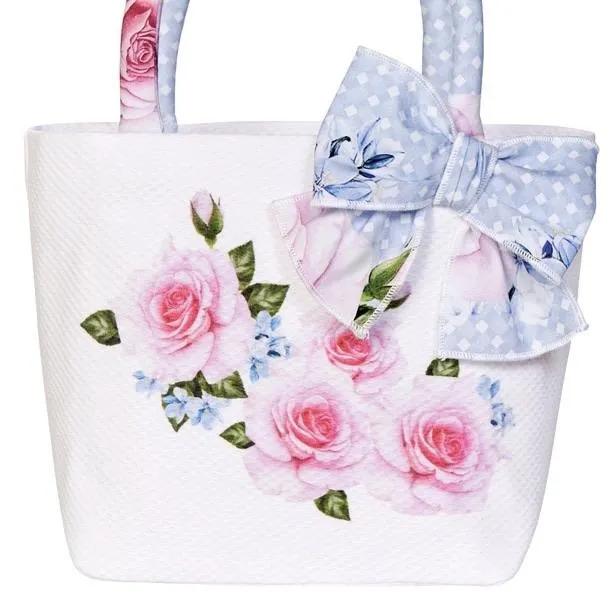BALLOON CHIC - Rose Hand Bag - Blue