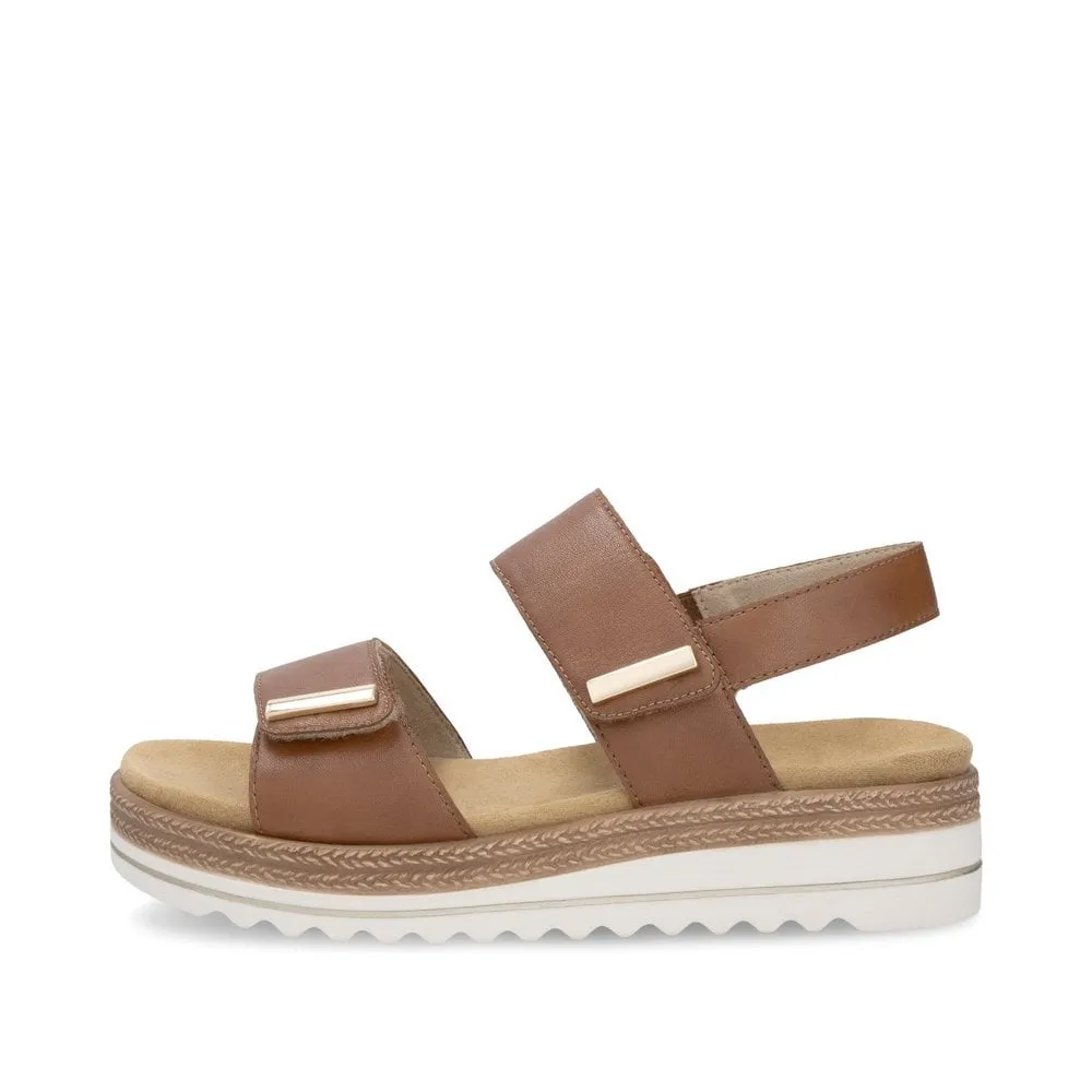 Bamboo Tan Leather Sandals