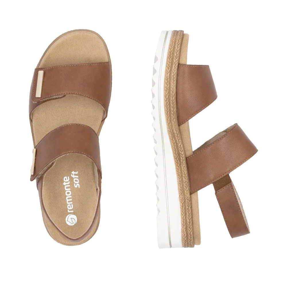 Bamboo Tan Leather Sandals