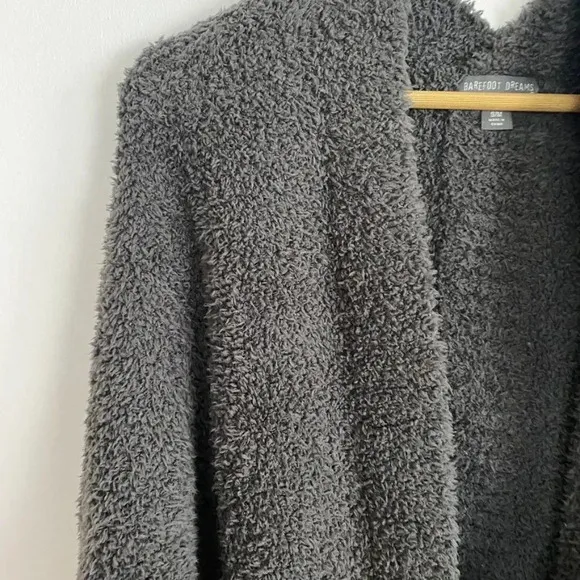 Barefoot Dreams Cozy Chic Open Cardigan Shrug Sweater