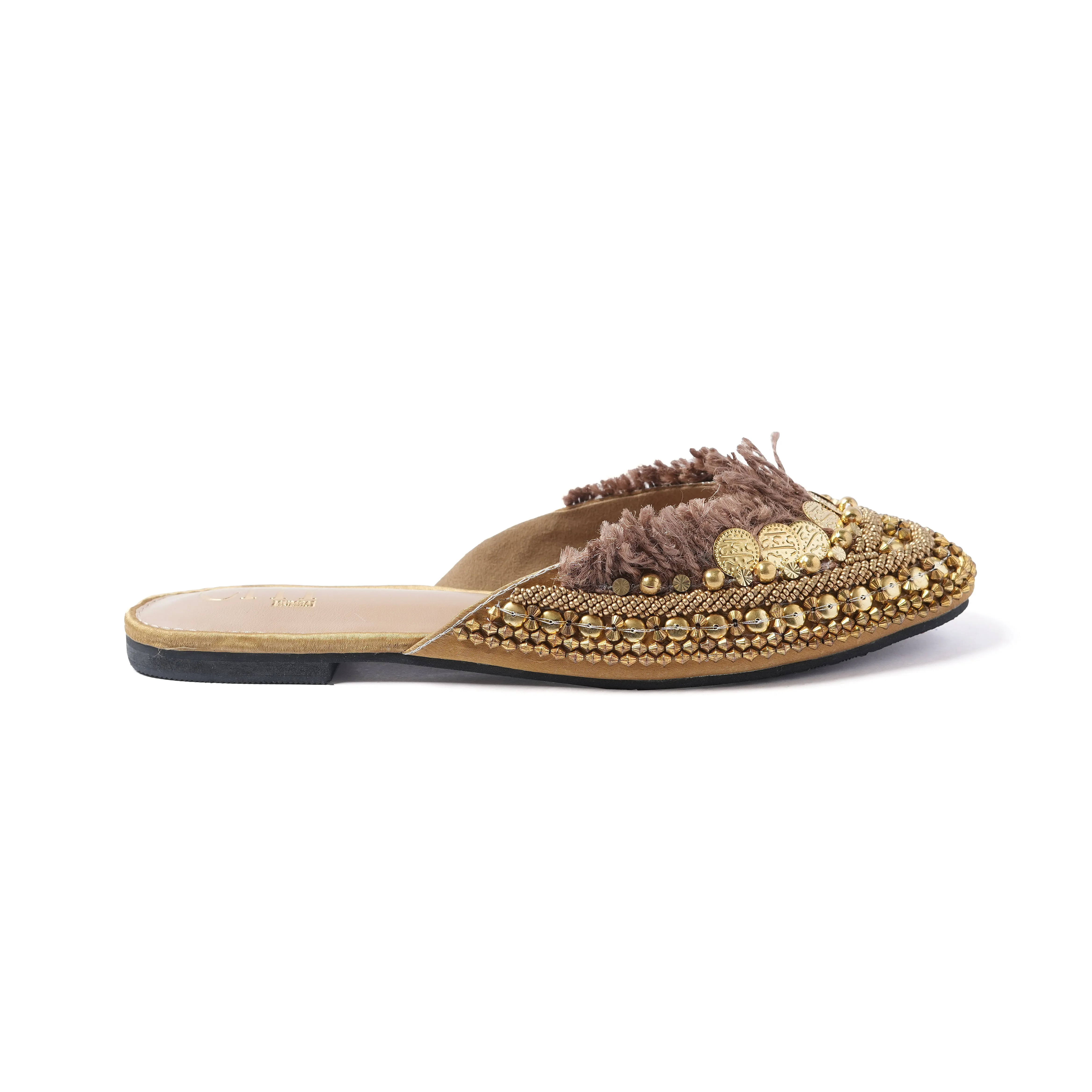 BEIGE BANJARA WITH GOLD COIN