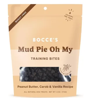 Bocce Bakery - 5oz Training Bites - Mud Pie Oh My - Peanut Butter, Carob and Vanilla