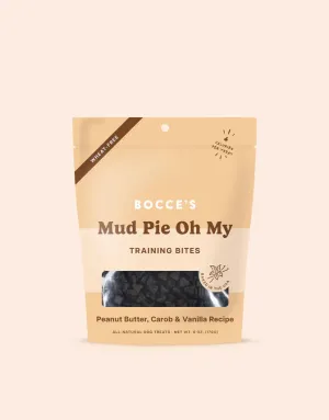 Bocce's Bakery Training Bites Mud Pie Oh My Peanut Butter, Carob & Vanilla 170g Dog Treats