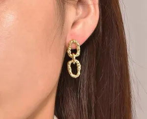 Boho & Mala Gold Plated Earrings