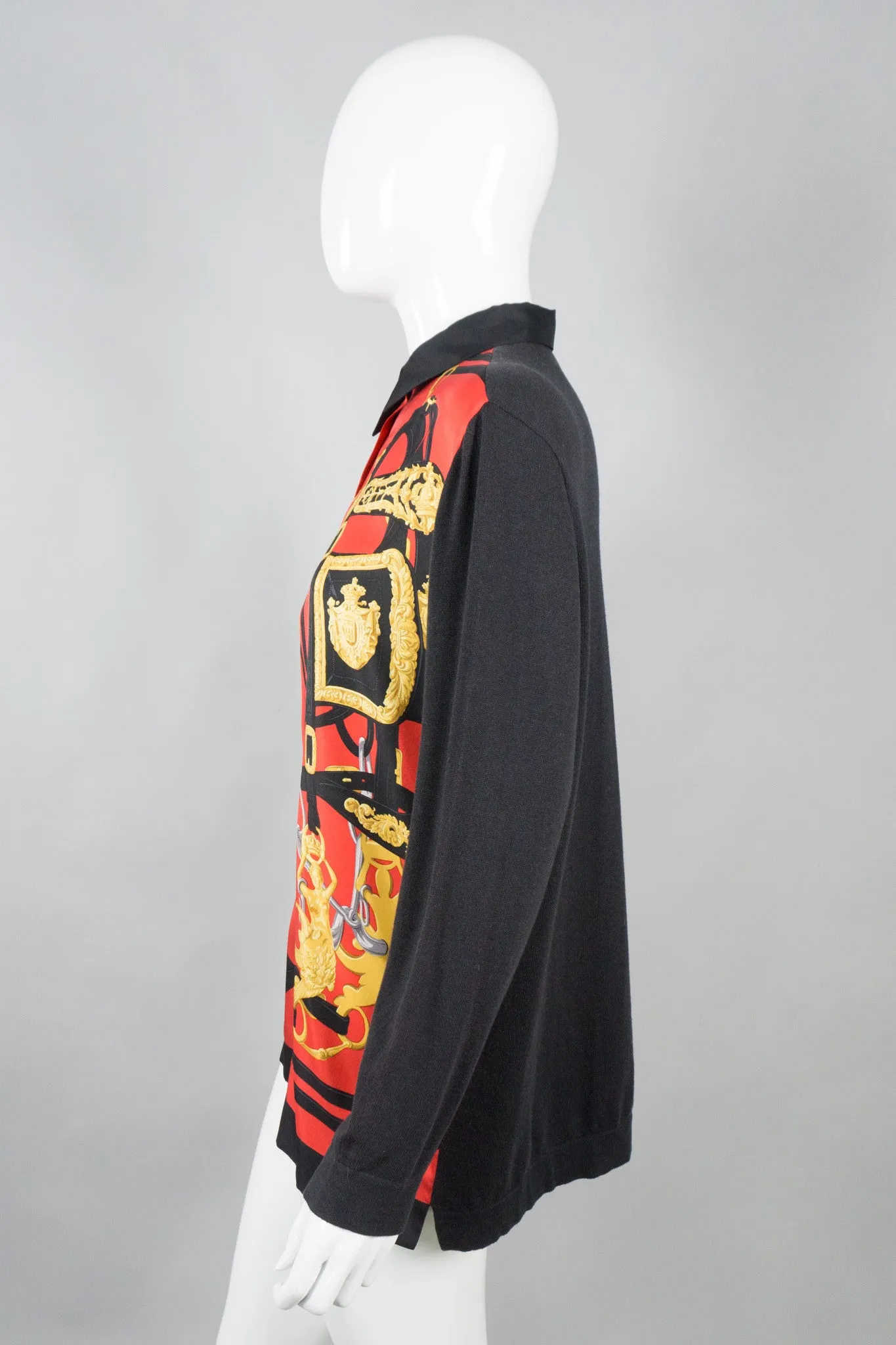 Brides de Gala Silk Scarf Sweater