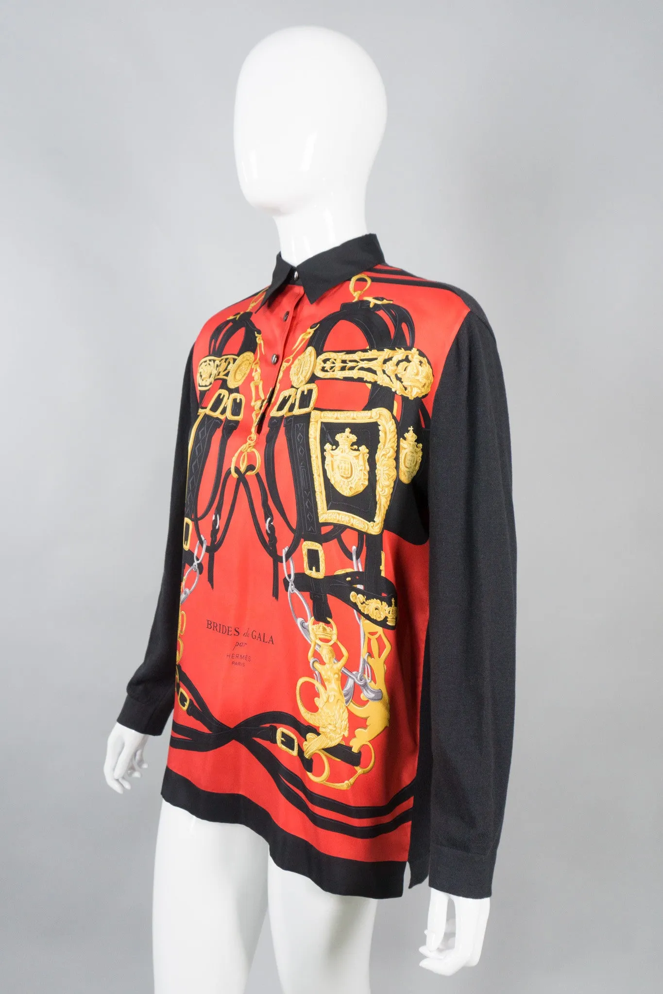 Brides de Gala Silk Scarf Sweater