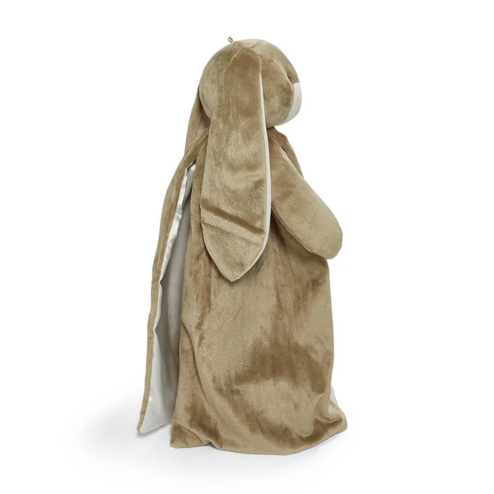 Bunnies By the Bay Nibble Buddy Blanket, Bayleaf