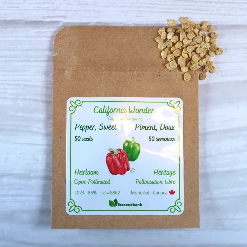 California Wonder Pepper Seeds