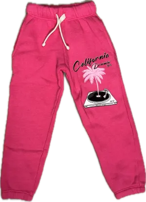 Californian Vintage- Dreamin Sweatpants (fushia)
