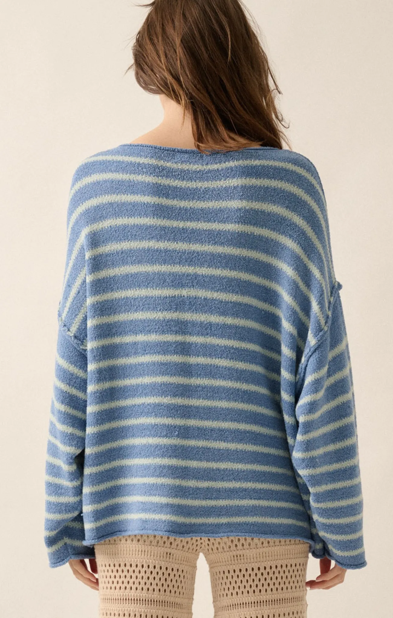 Camila Striped Oversized Sweater