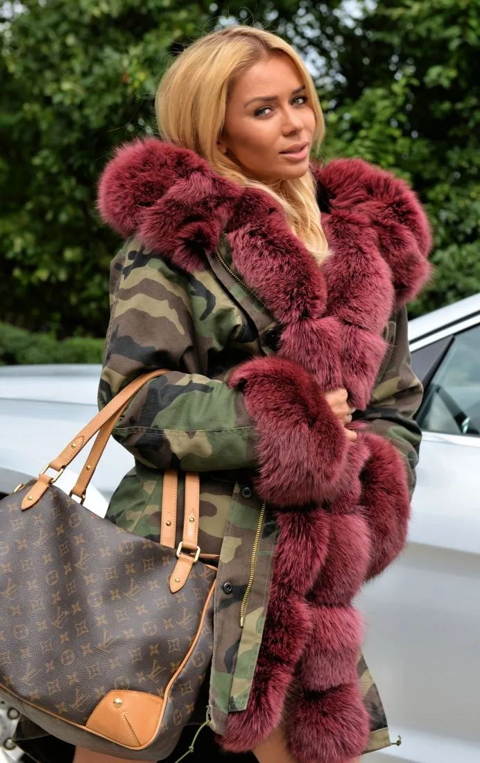 Camo winter jackets