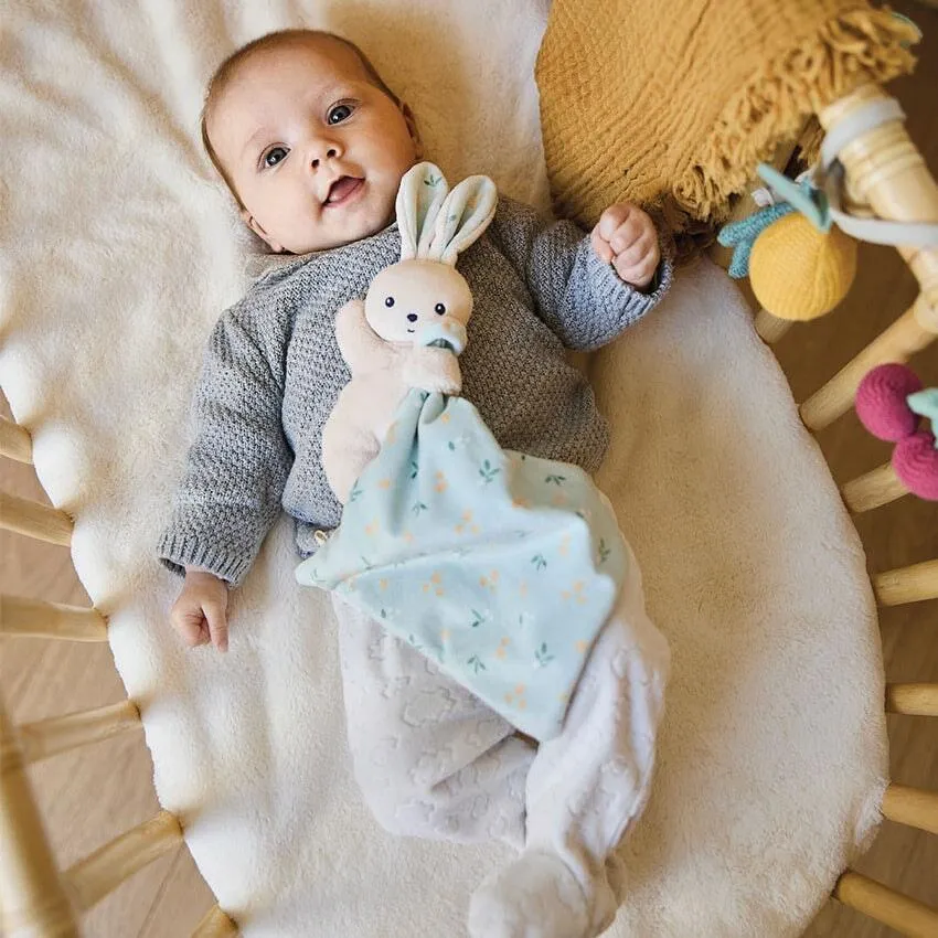 Carre Doudou Rabbit Citrus
