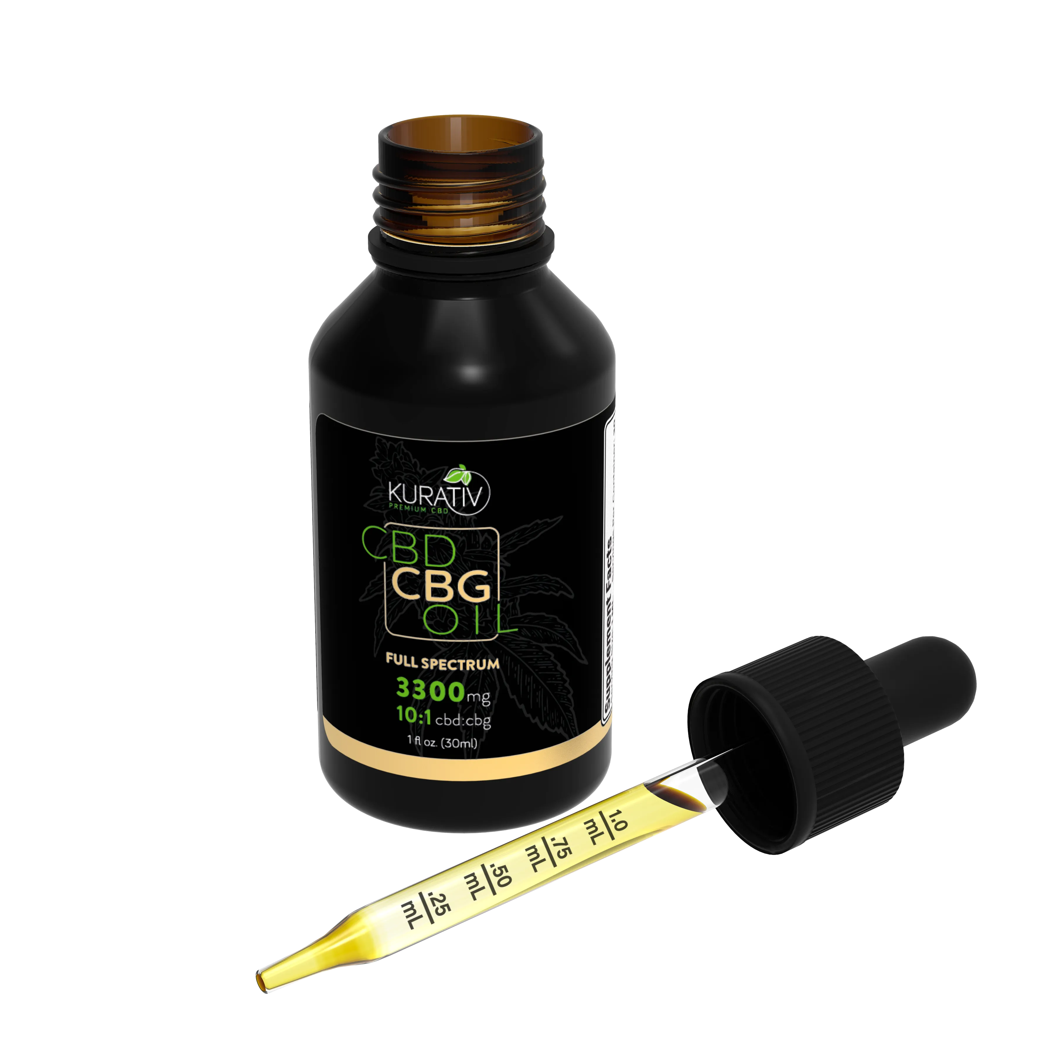 CBD/CBG Oil 3300 Full Spectrum