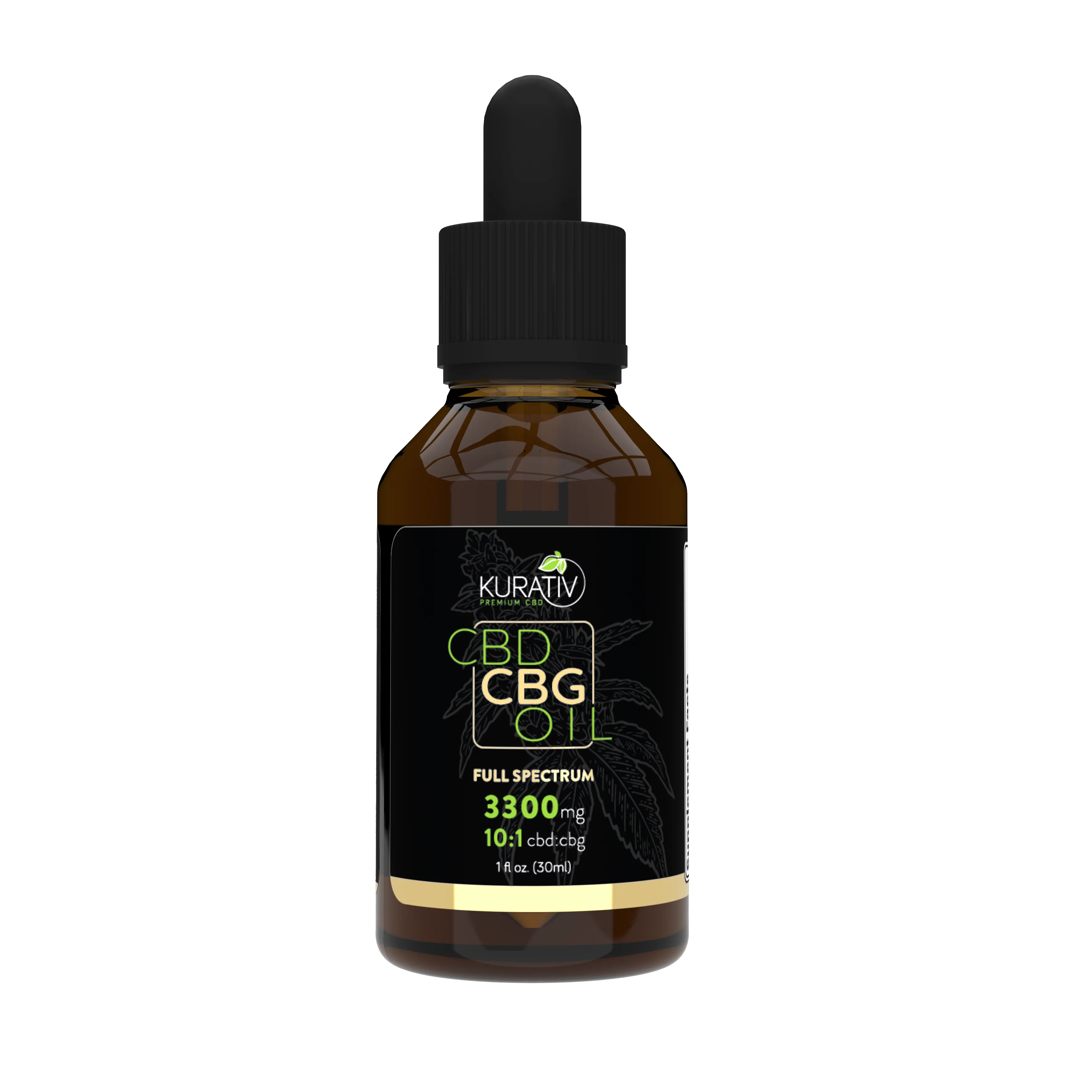 CBD/CBG Oil 3300 Full Spectrum