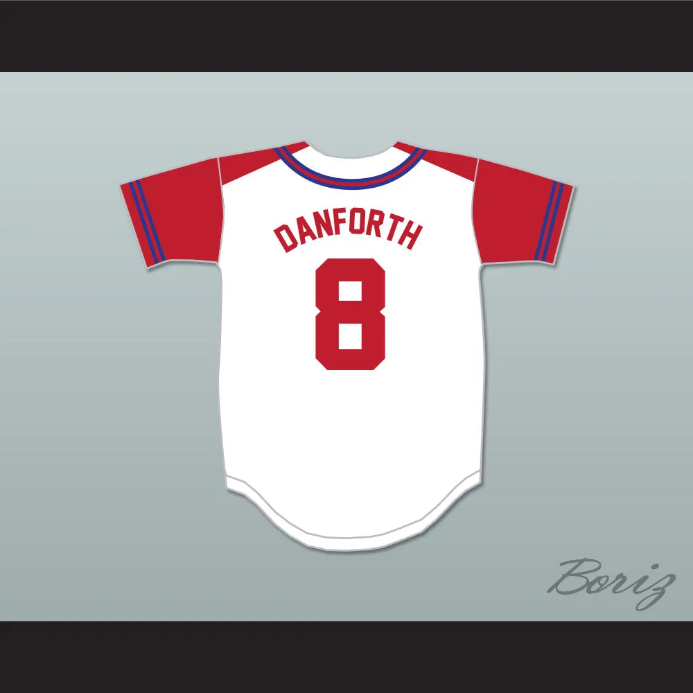 Chad Danforth 8 East High School Wildcats Baseball Jersey with Patch