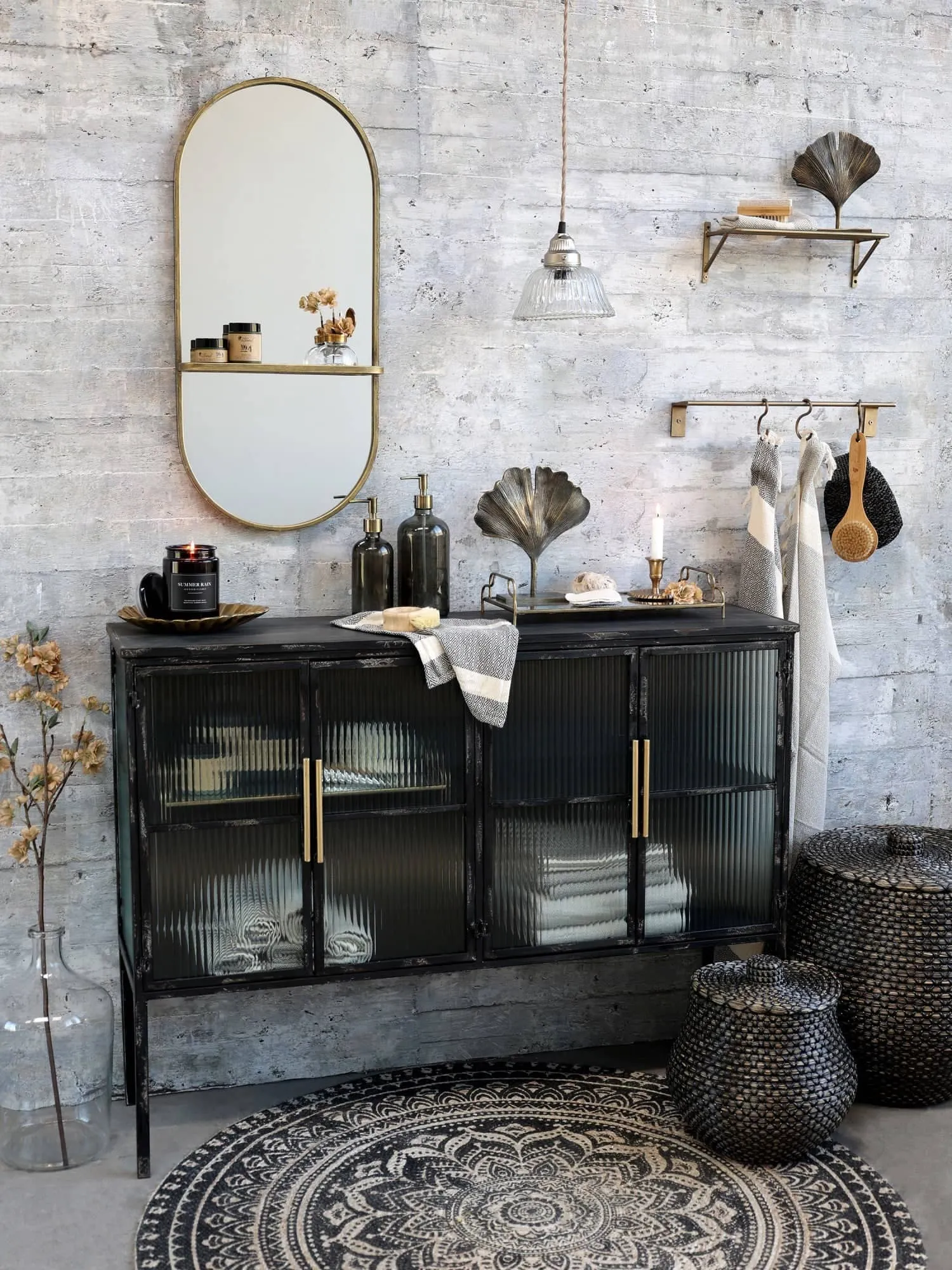 Chic Antique  knagerække Stang