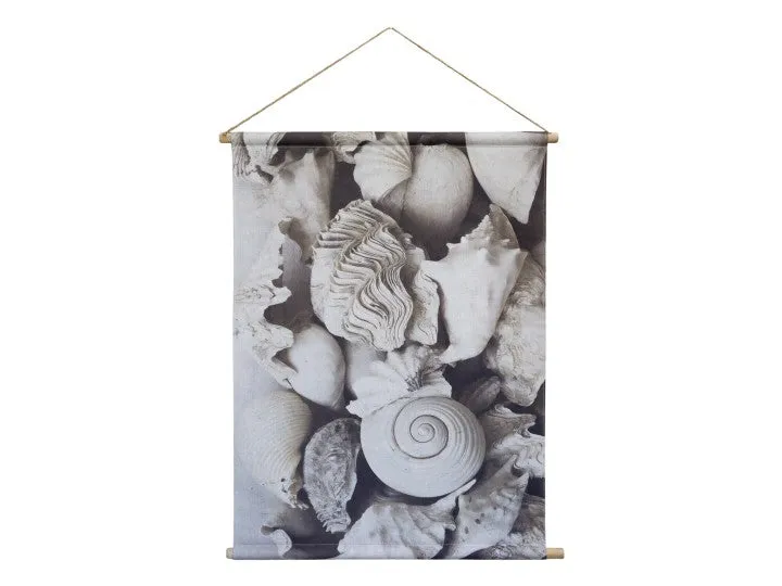 Chic Antique Lærred m. strandskaller