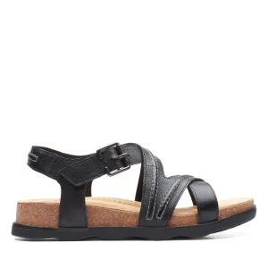 Clarks Women's Brynn Ave Black Leather 26165257