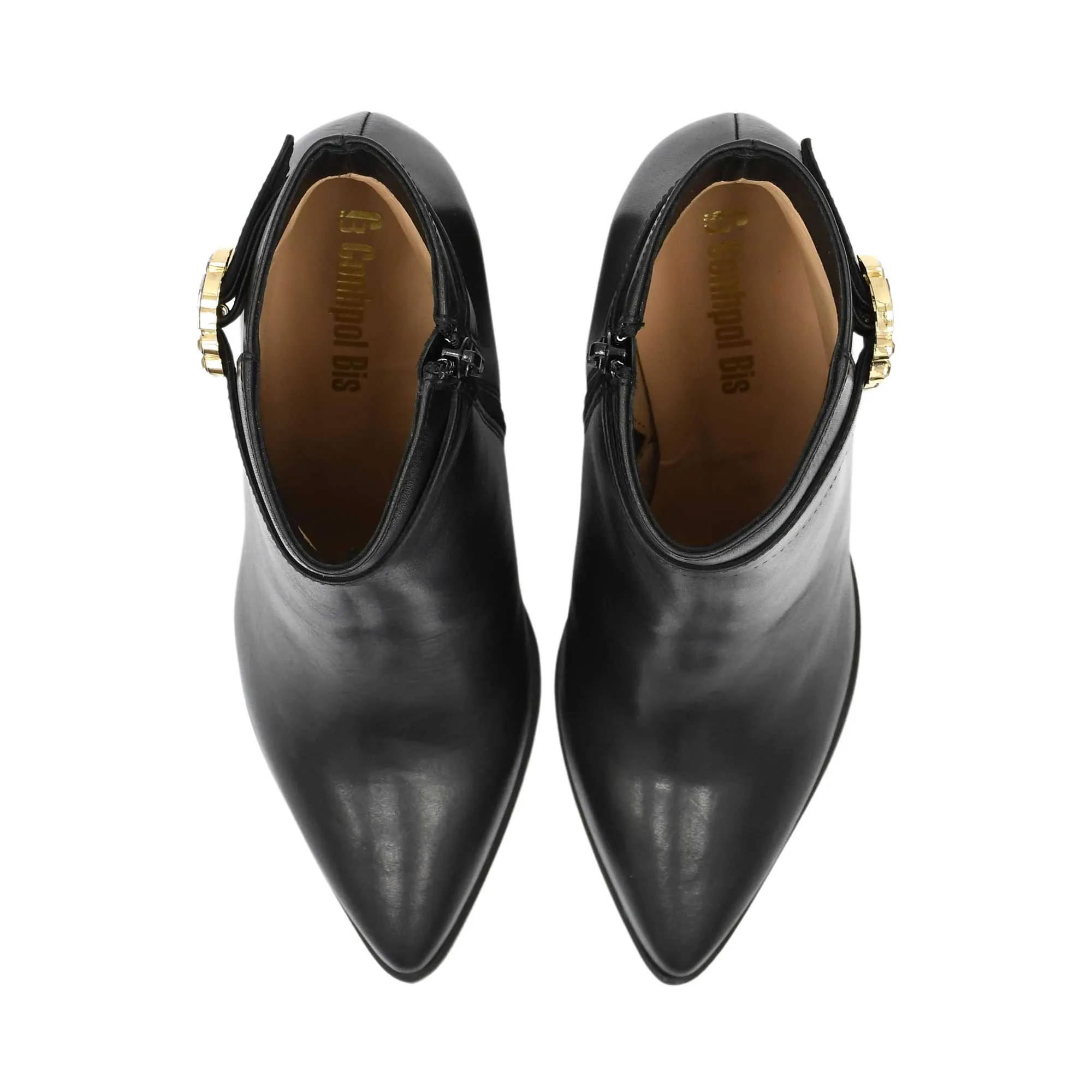 Conhpol Women's Czarny Black Boots With Heels