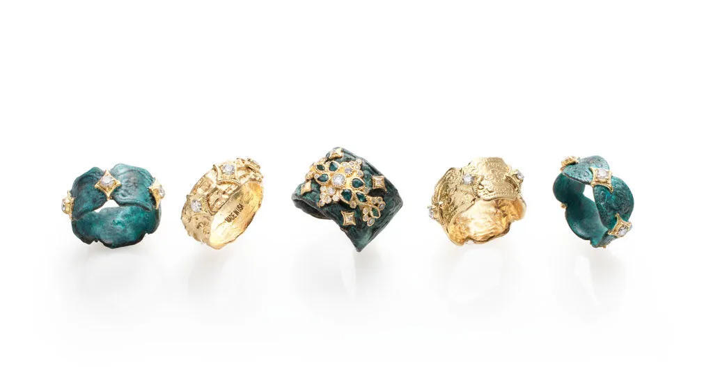 CRIVELLI AND ARTIFACT STACK RING