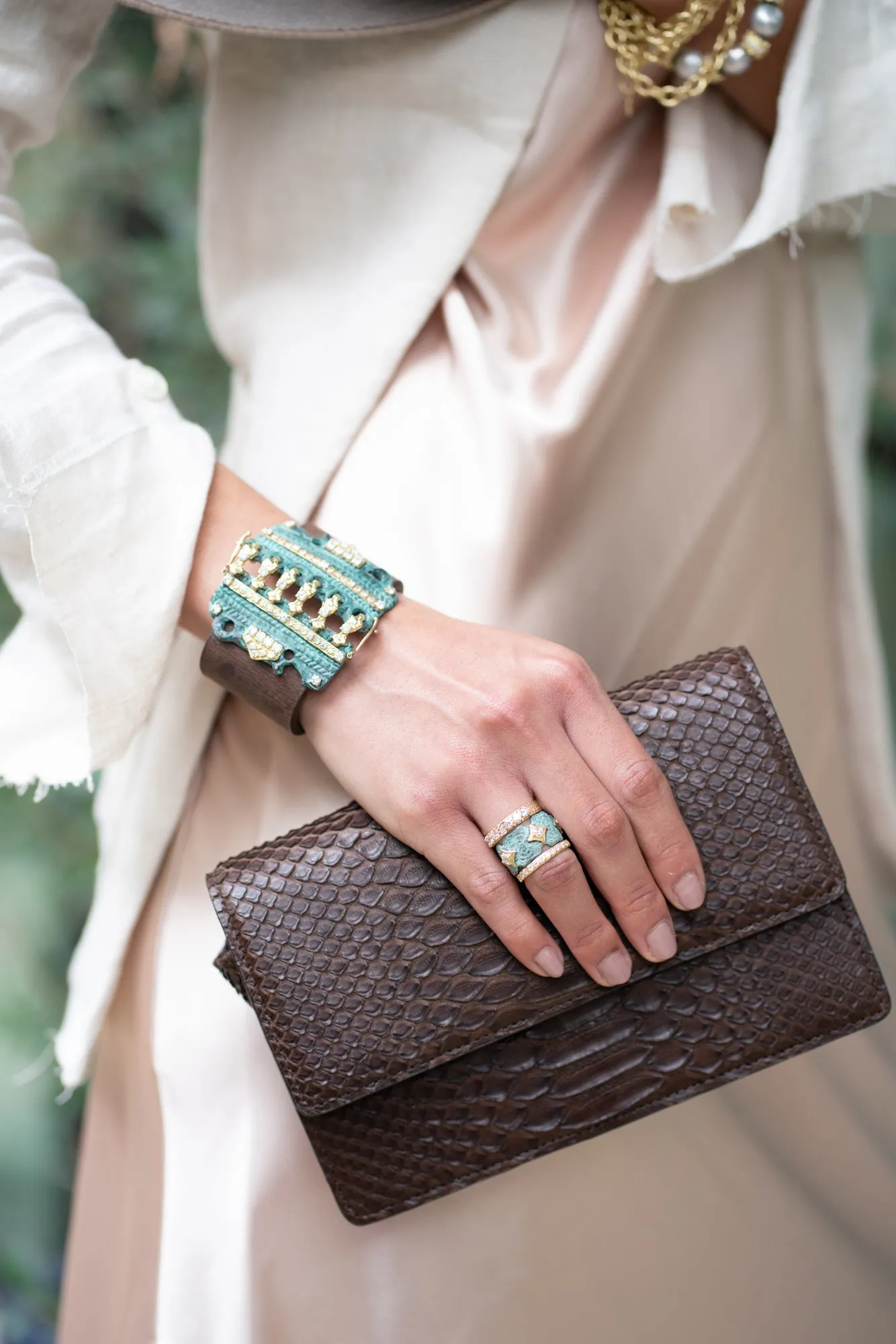 CRIVELLI AND ARTIFACT STACK RING