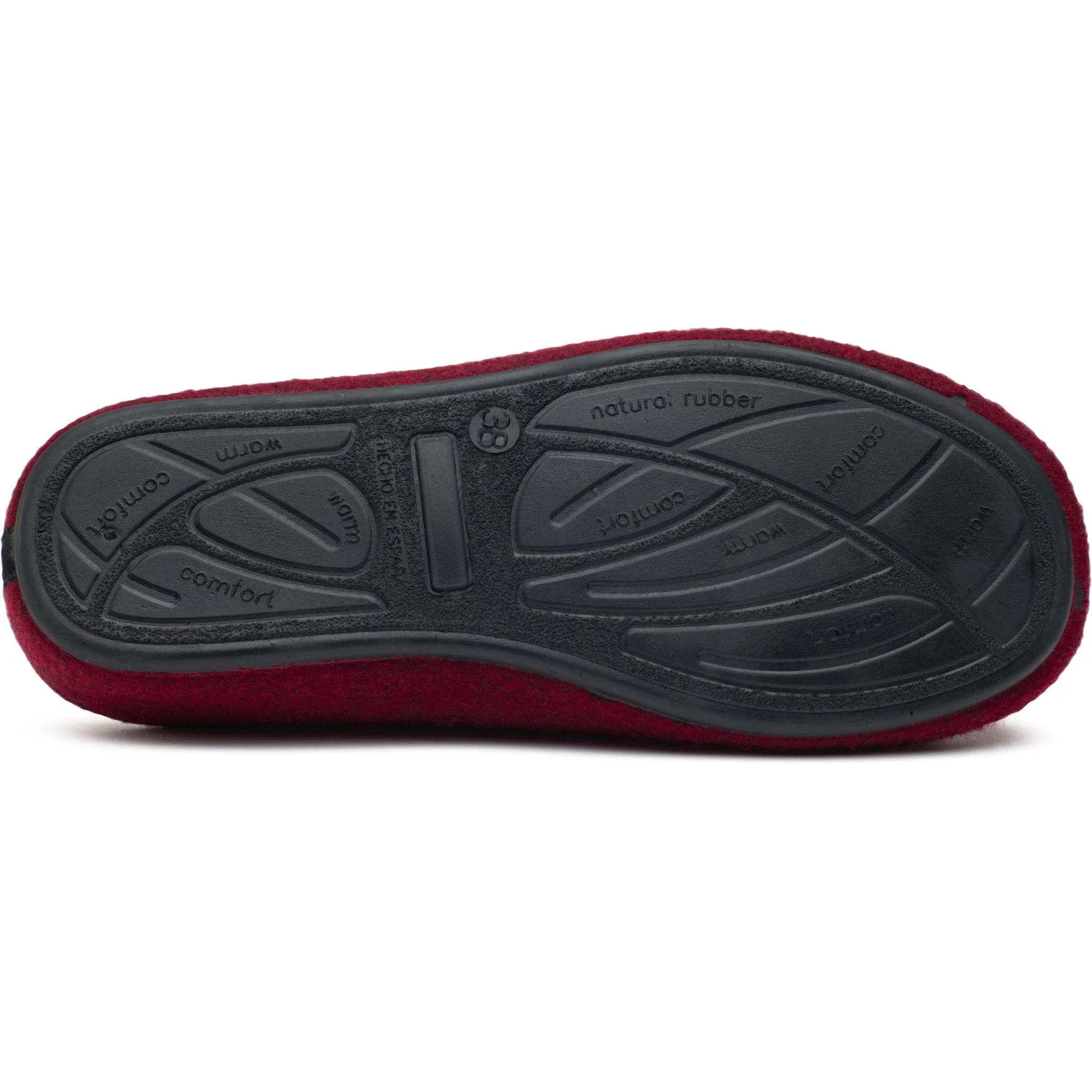 Date Women's Vegan Mule Slippers | Burgundy