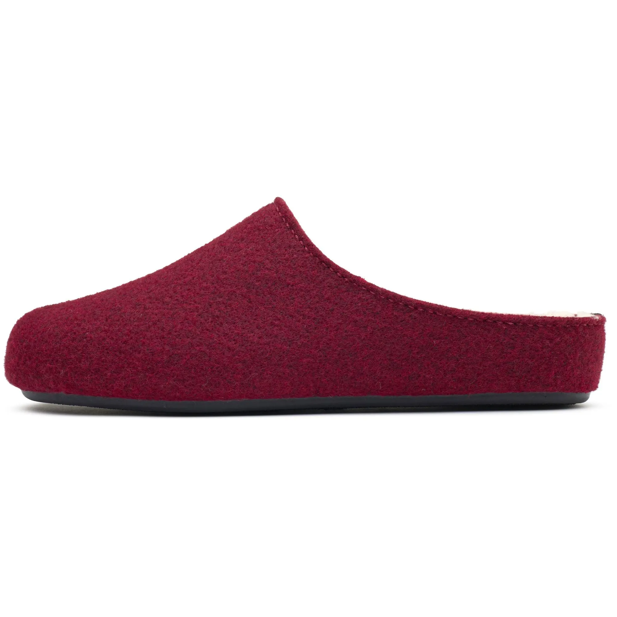 Date Women's Vegan Mule Slippers | Burgundy