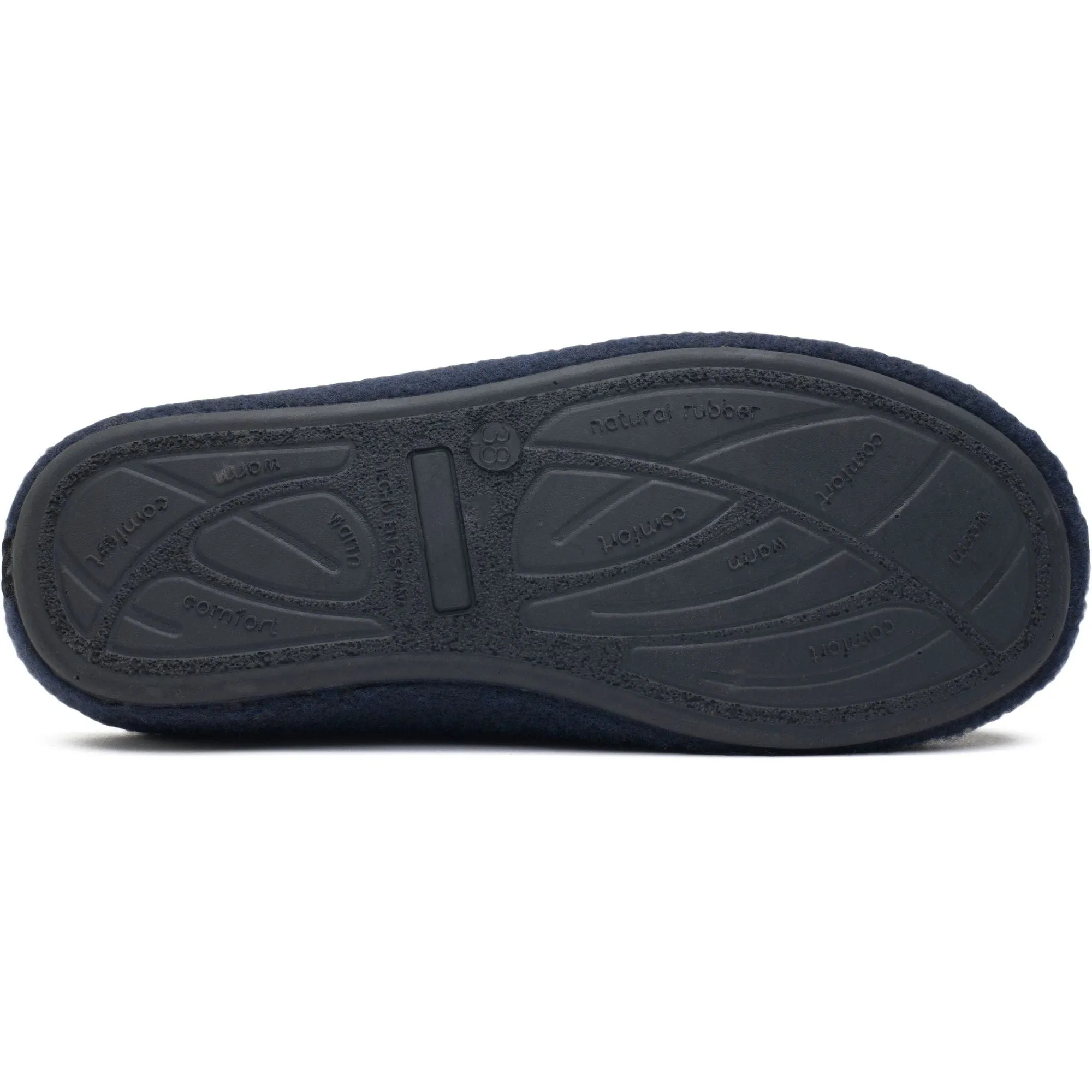 Date Women's Vegan Mule Slippers | Navy