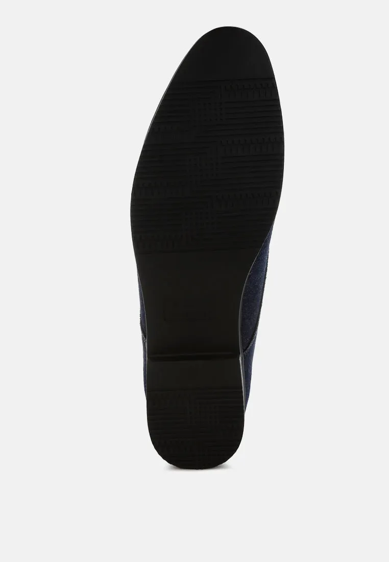Denim Oxford Shoes By RUW