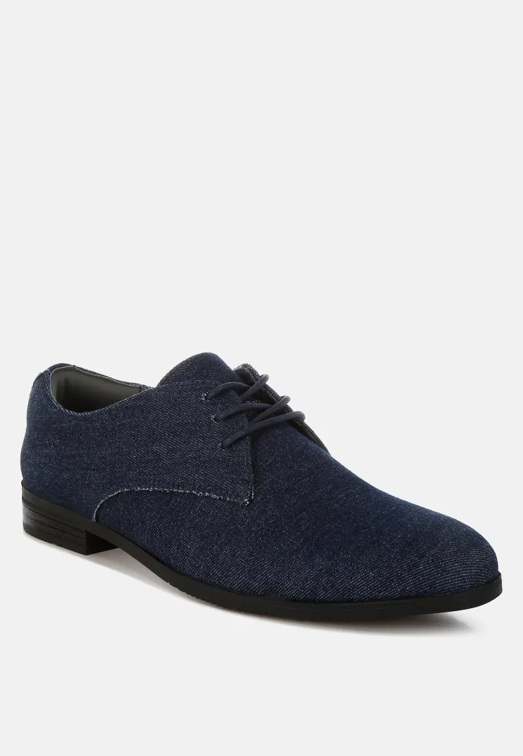Denim Oxford Shoes By RUW