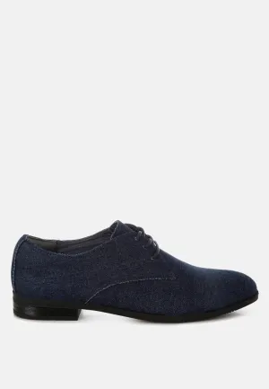 Denim Oxford Shoes By RUW