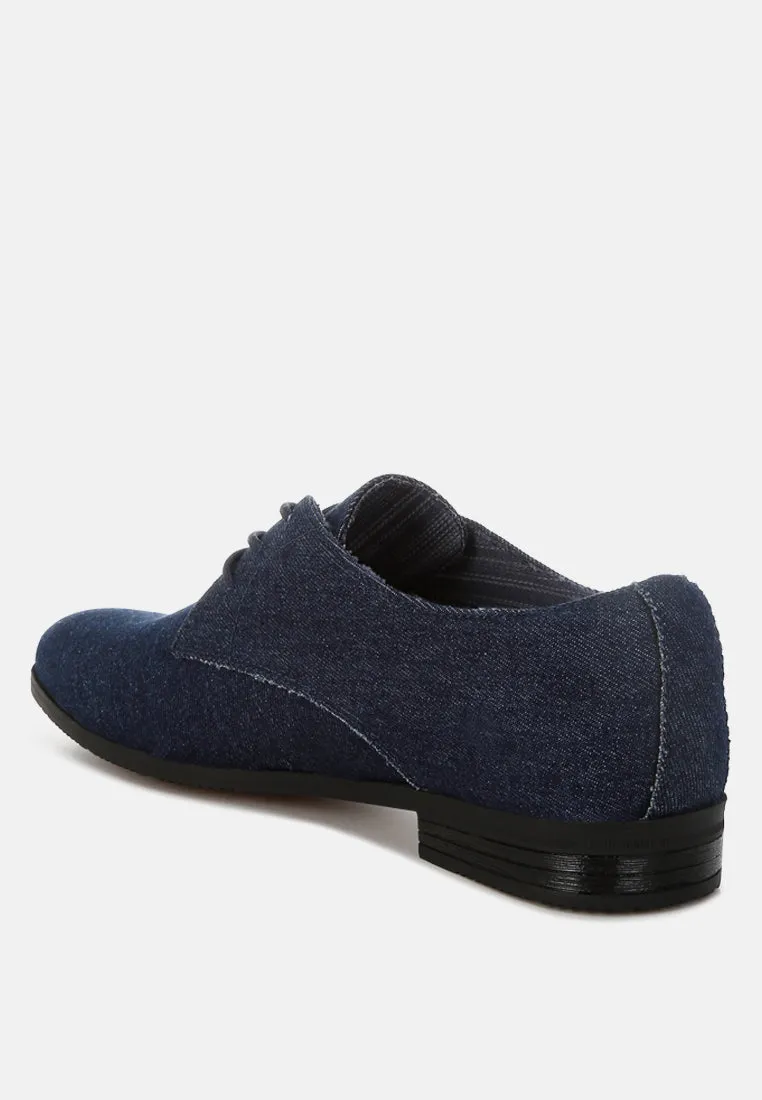Denim Oxford Shoes By RUW