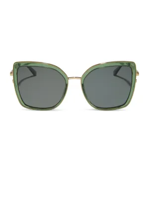 Diff Clarisse - Sage Crystal & Grey Polarized